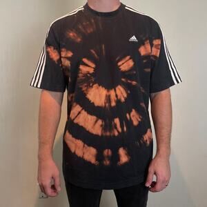 Adidas 3-Stripe Tie-Dye T-Shirt